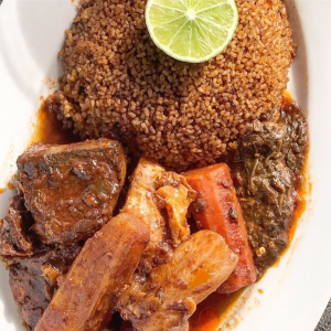 Thiéboudiène rouge au boeuf